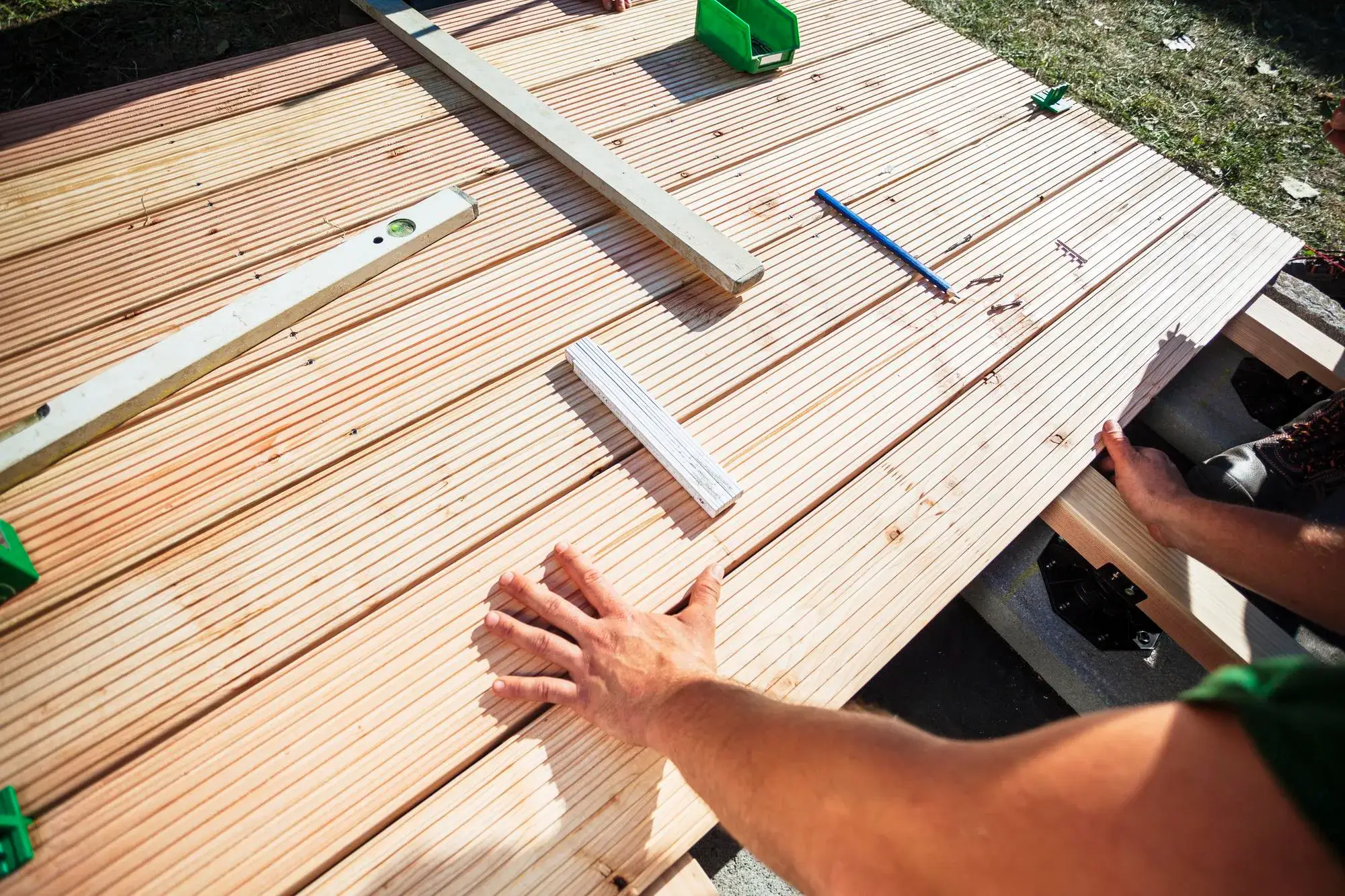 Terassin rakentaminen